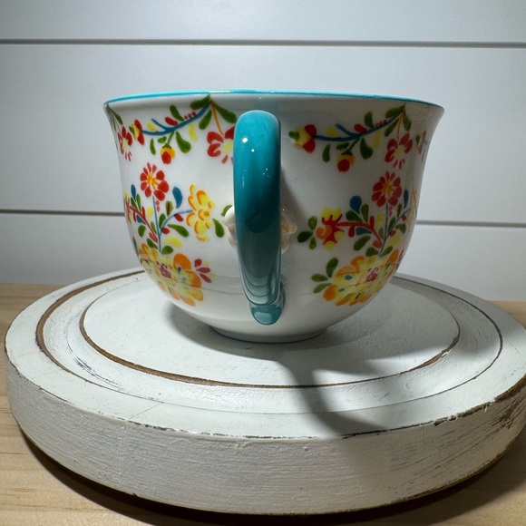 Floral Anthropologie Coffee & Tea Mug Cup - Picture 4 of 6